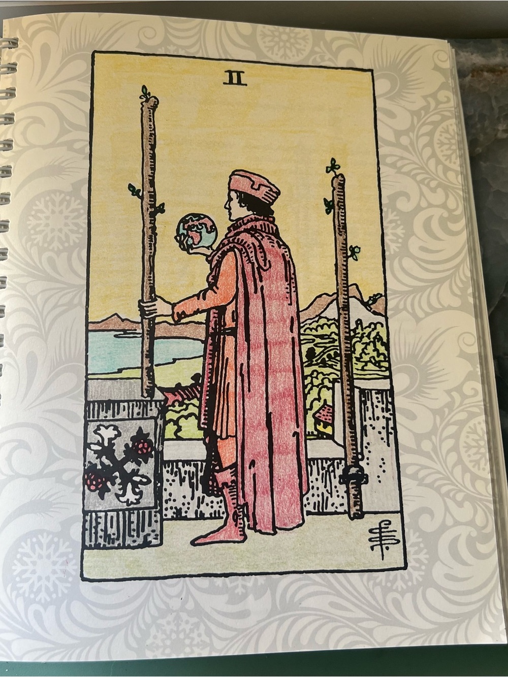 The Tarot Coloring Book by Theresa Reed - Picture 4 of 5